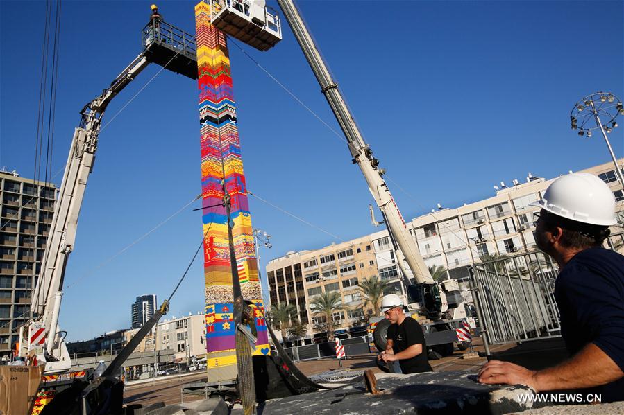 ISRAEL-TEL AVIV-LEGO TOWER