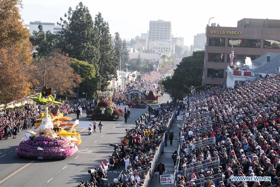 U.S.-LOS ANGELES-ROSE PARADE