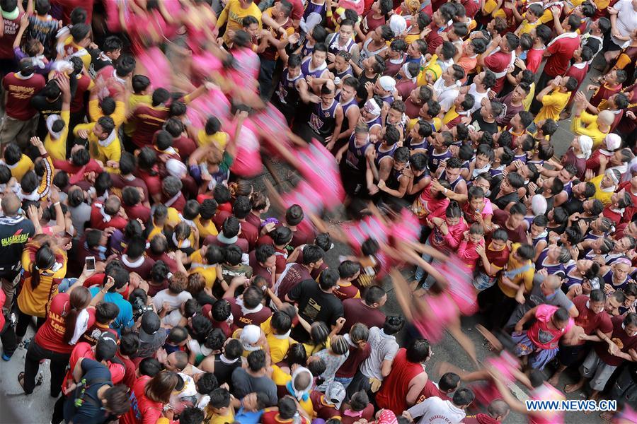 PHILIPPINES-MANILA-BLACK NAZARENE-ANNUAL FEAST