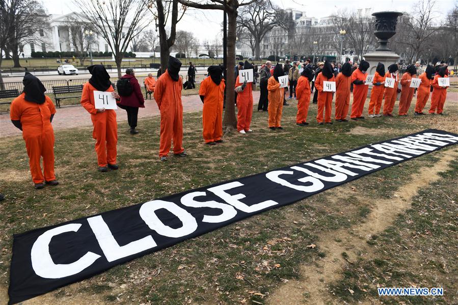 U.S.-WASHINGTON D.C.-PROTEST-GUANTANAMO BAY DETENTION CAMP