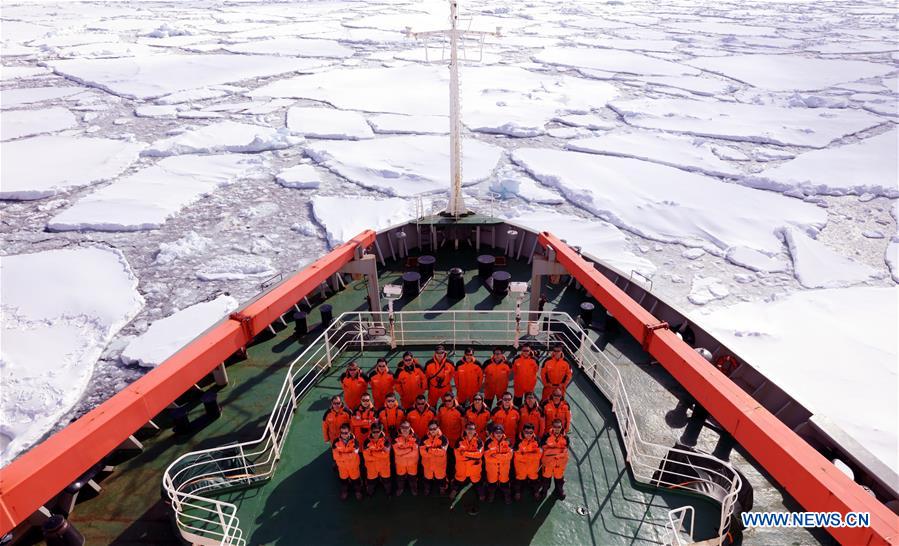 CHINA-XUELONG-ANTARCTIC EXPEDITION-STATION-CONSTRUCTION