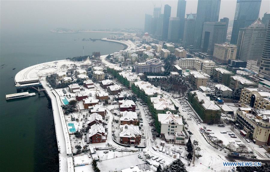 CHINA-QINGDAO-SNOWFALL(CN)