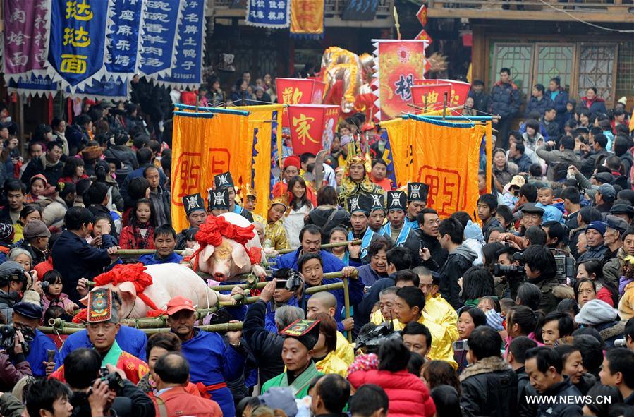 (MOMENTS FOREVER)(FESTIVECHINA)CHINA-SPRING FESTIVAL-CELEBRATIONS(CN)