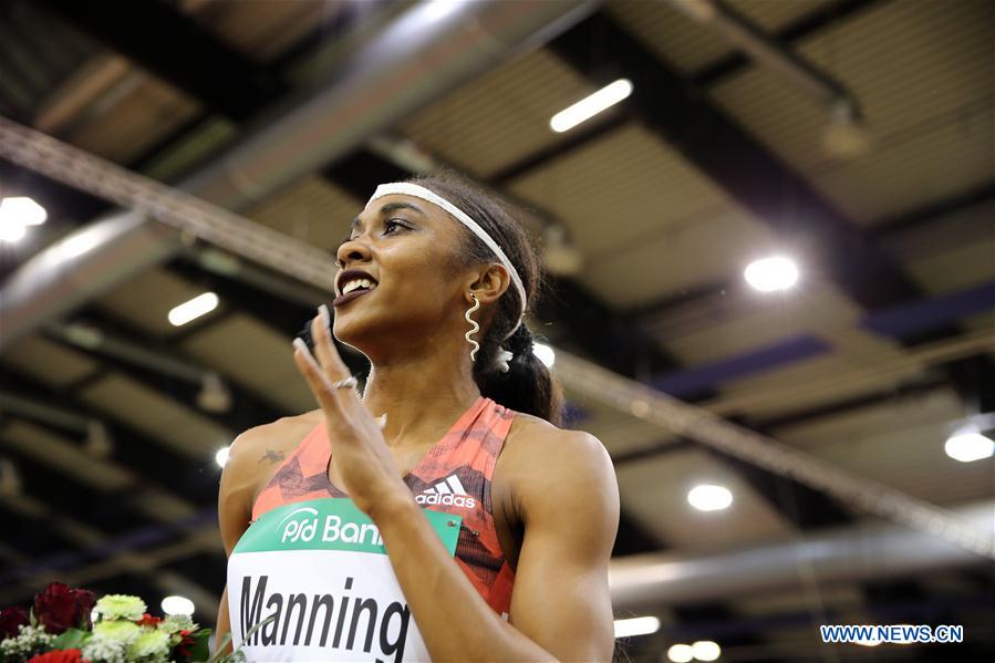 (SP)GERMANY-DUSSELDORF-IAAF WORLD INDOOR TOUR-WOMEN'S 60M HURDLES