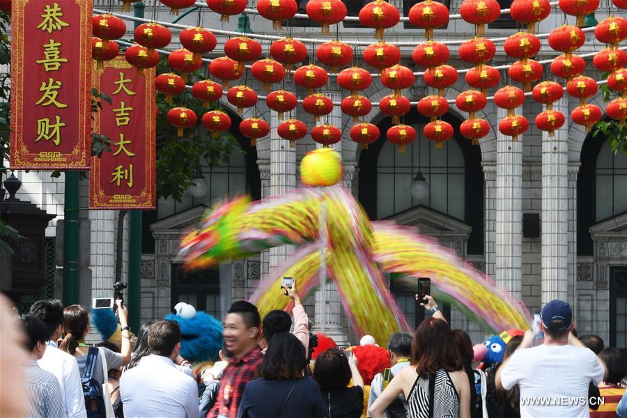 SINGAPORE-LUNAR NEW YEAR-CELEBRATION