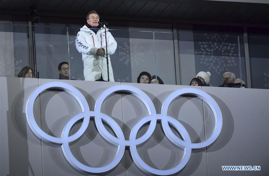 (SP)OLY-SOUTH KOREA-PYEONGCHANG-OPENING CEREMONY