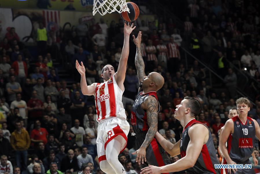 (SP)SERBIA-BELGRADE-BASKETBALL-EUROLEAGUE-CRVENA ZVEZDA VS ARMANI