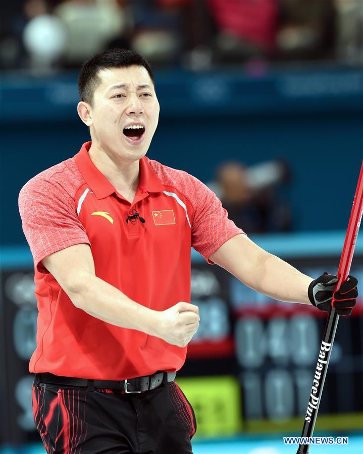 (SP)OLY-SOUTH KOREA-PYEONGCHANG-CURLING-MIXED DOUBLES-CHN VS USA