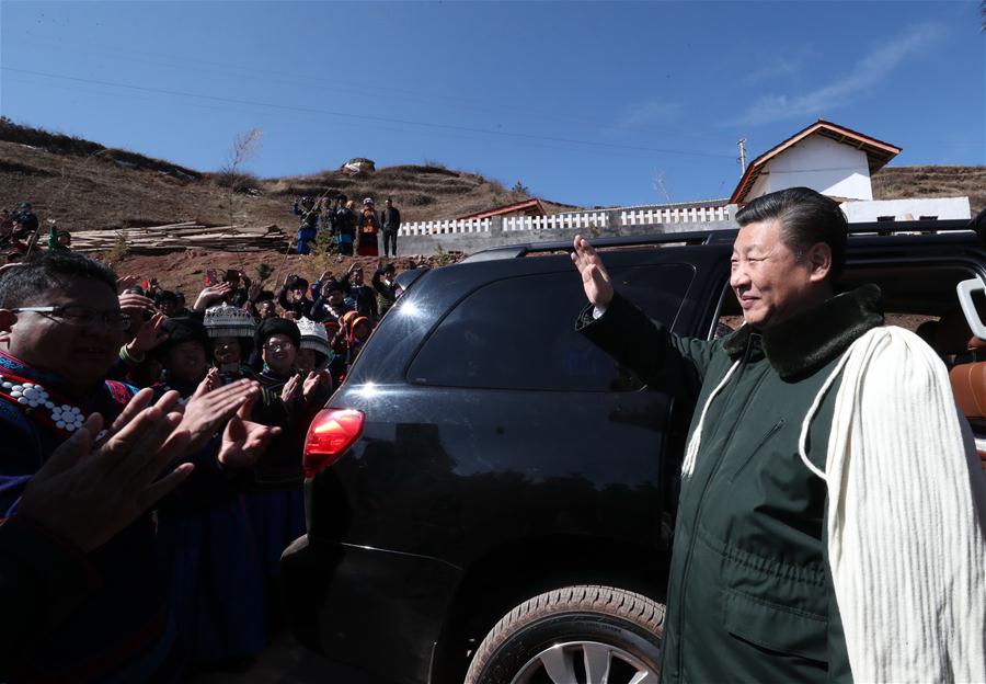 CHINA-SICHUAN-XI JINPING-INSPECTION (CN)