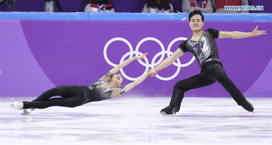 (SP)OLY-SOUTH KOREA-PYEONGCHANG-FIGURE SKATING-PAIR SKATING SHORT PROGRAM