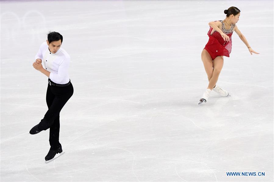 (SP)OLY-SOUTH KOREA-PYEONGCHANG-FIGURE SKATING-PAIR SKATING SHORT PROGRAM