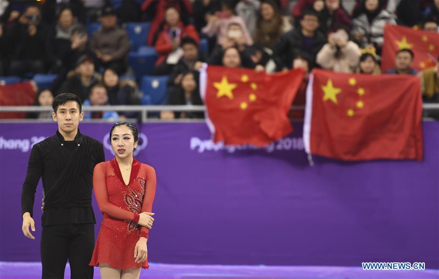 (SP)OLY-SOUTH KOREA-PYEONGCHANG-FIGURE SKATING-PAIR SKATING FREE SKATING