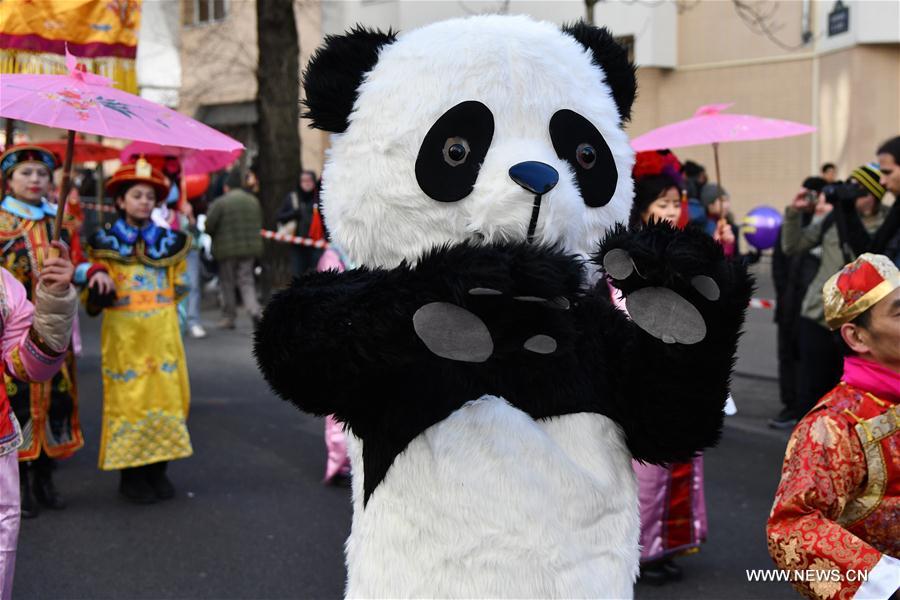 FRANCE-PARIS-CHINESE NEW YEAR-PARADE