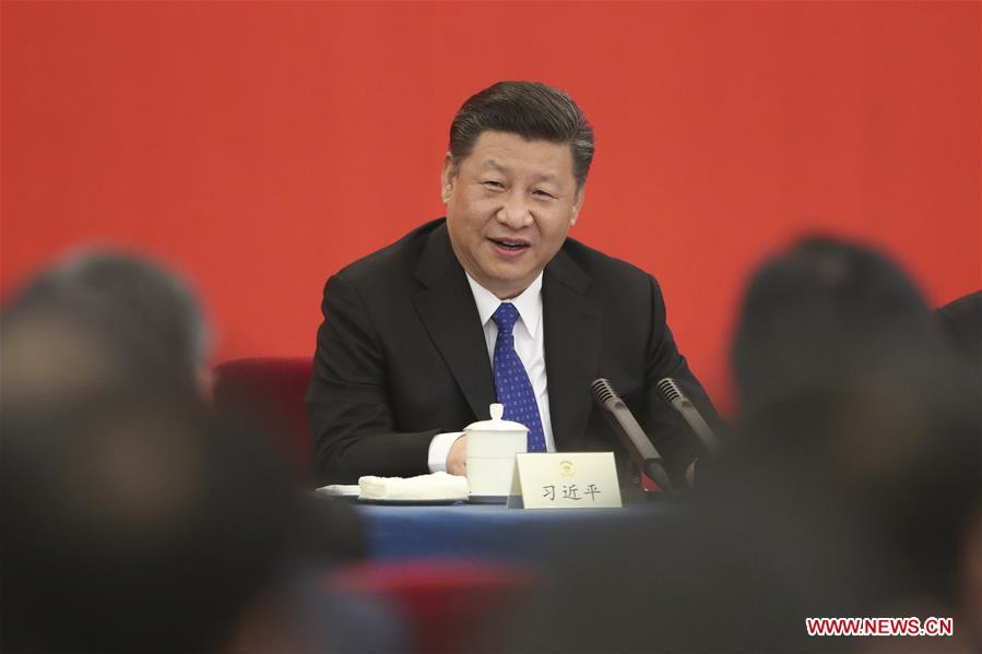 (TWO SESSIONS)CHINA-BEIJING-XI JINPING-CPPCC-JOINT PANEL DISCUSSION (CN)