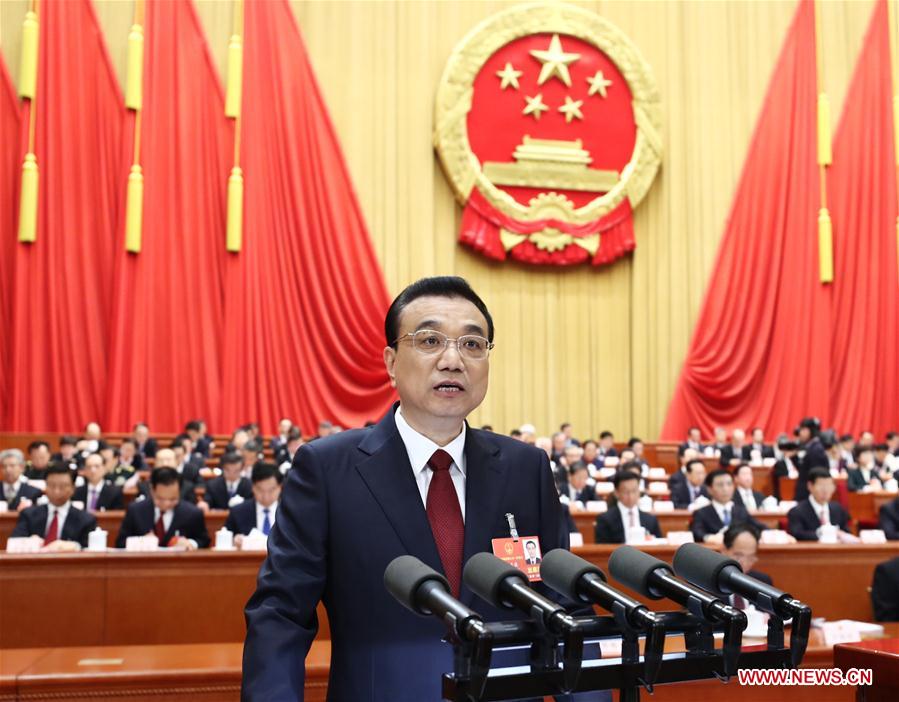 (TWO SESSIONS)CHINA-BEIJING-LI KEQIANG-NPC-OPENING (CN)