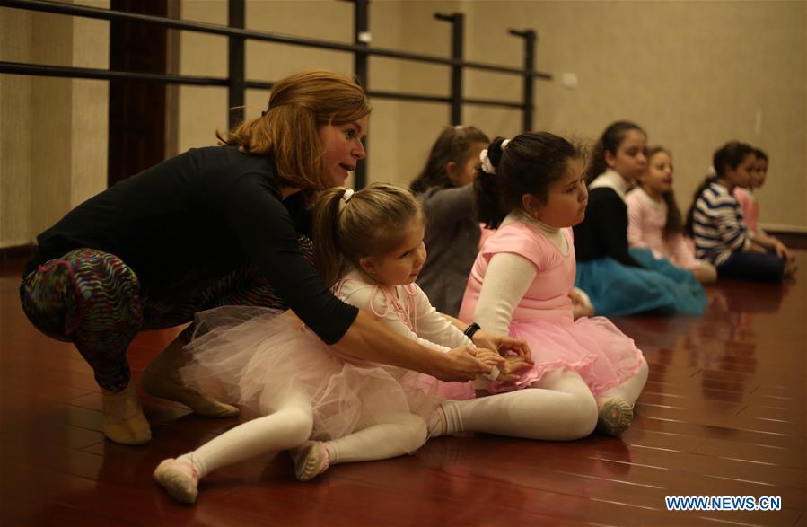 MIDEAST-NABLUS-BALLET CENTER