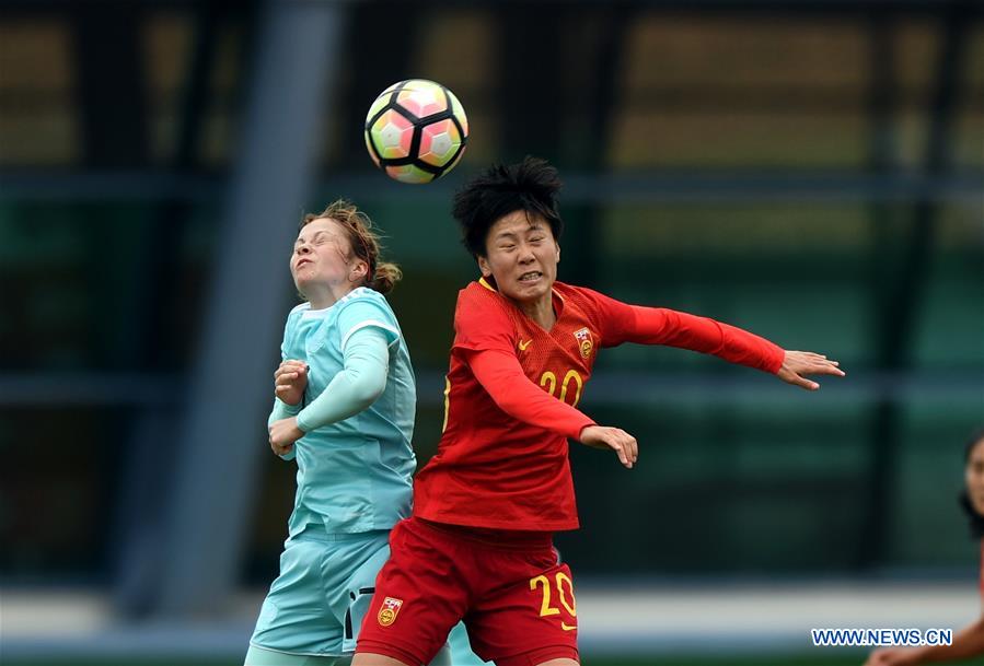 (SP)PORTUGAL-SANTO ANTONIO-SOCCER-ALGARVE CUP-CHN VS RUS