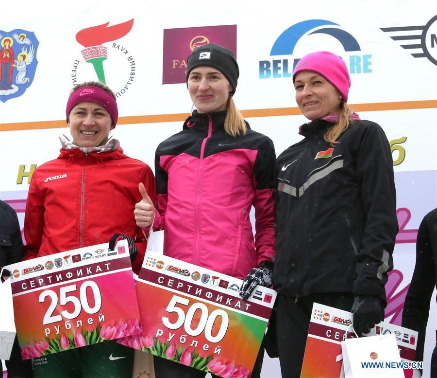 BELARUS-MINSK-WOMEN'S DAY-"BEAUTY RUN" 