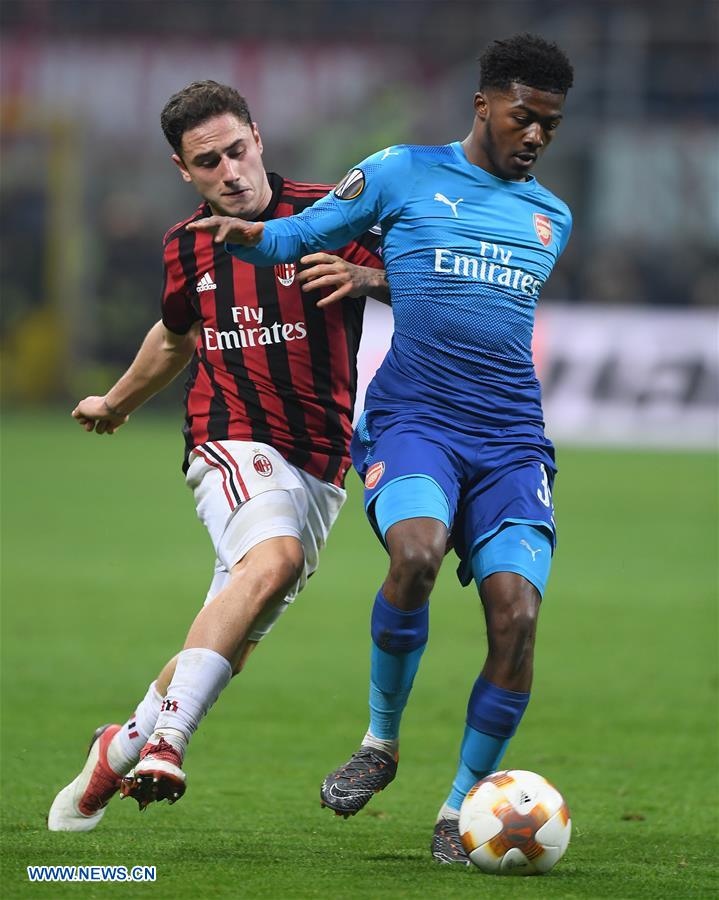 (SP)ITALY-MILAN-EUROPA LEAGUE-AC MILAN VS ARSENAL