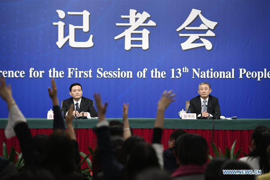 (TWO SESSIONS)CHINA-BEIJING-NPC-PRESS CONFERENCE-STATE-OWNED ENTERPRISES (CN)