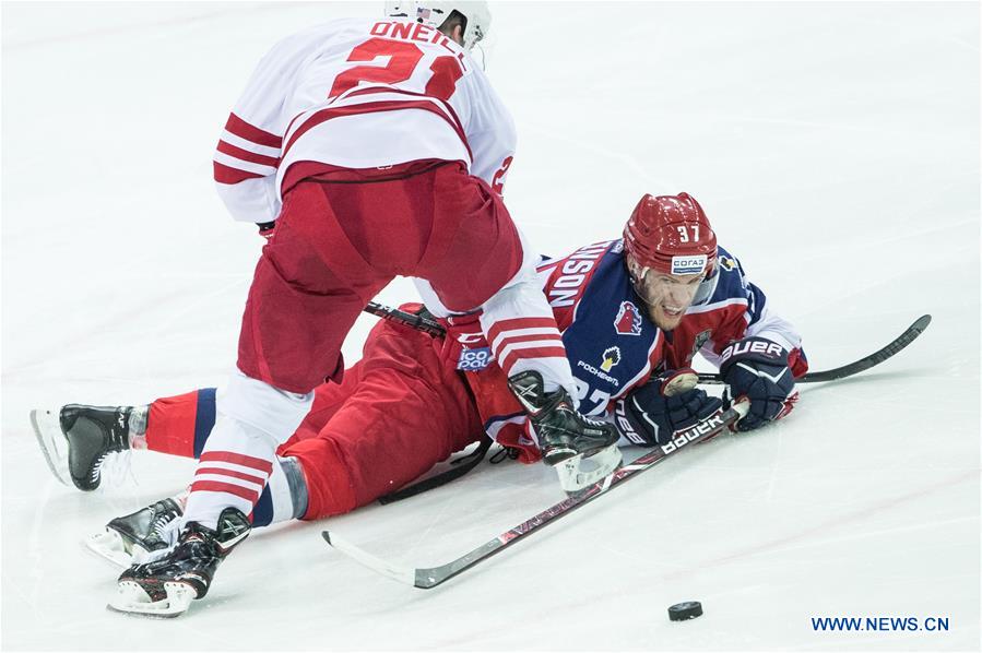 (SP)RUSSIA-MOSCOW-ICE HOCKEY-KHL-CSK VS JOK