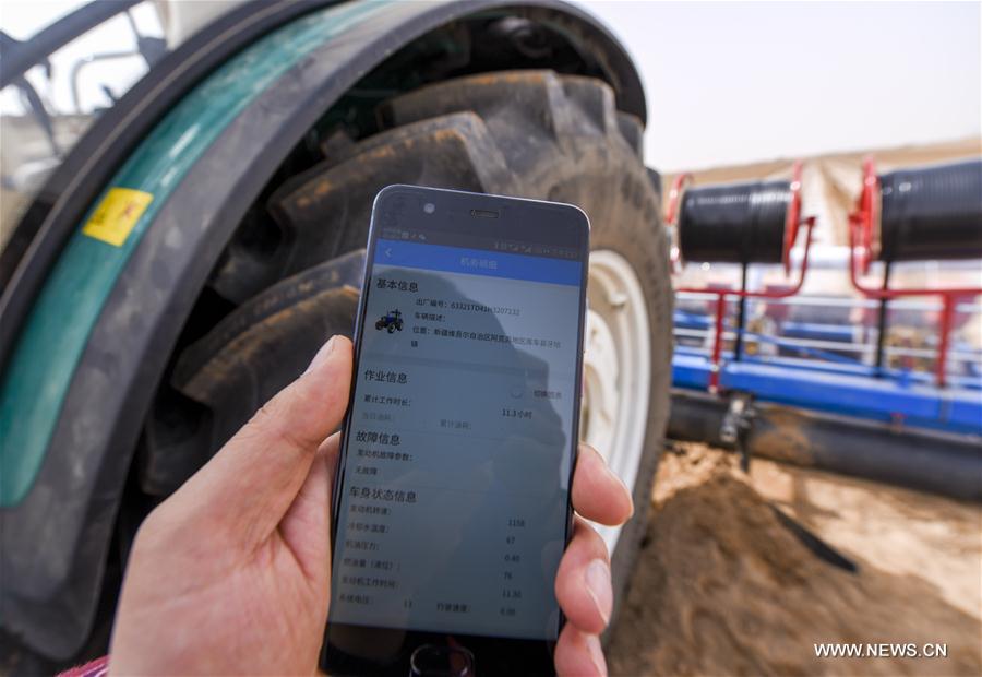 CHINA-XINJIANG-SELF-DRIVING TRACTOR (CN)