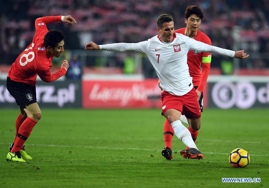 (SP)POLAND-CHORZOW-SOCCER-FRIENDLY MATCH-POLAND VS SOUTH KOREA