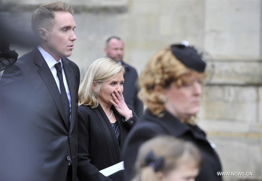 BRITAIN-CAMBRIDGE-STEPHEN HAWKING-FUNERAL