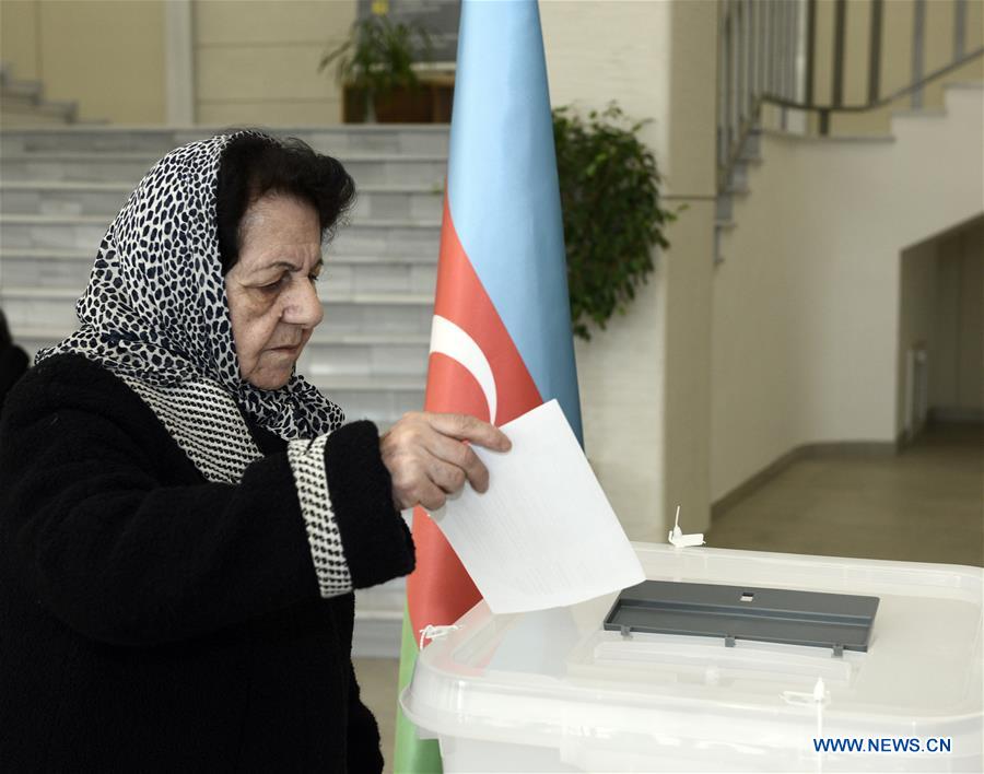 AZERBAIJAN-BAKU-PRESIDENTIAL ELECTION