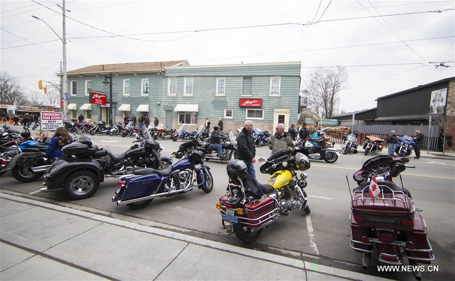 CANADA-PORT DOVER-FRIDAY THE 13TH-MOTORCYCLE RALLY