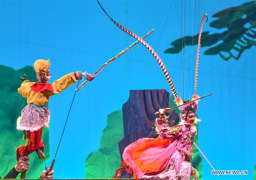 CHINA-FUJIAN-PUPPET-YOUNG ACTORS (CN)