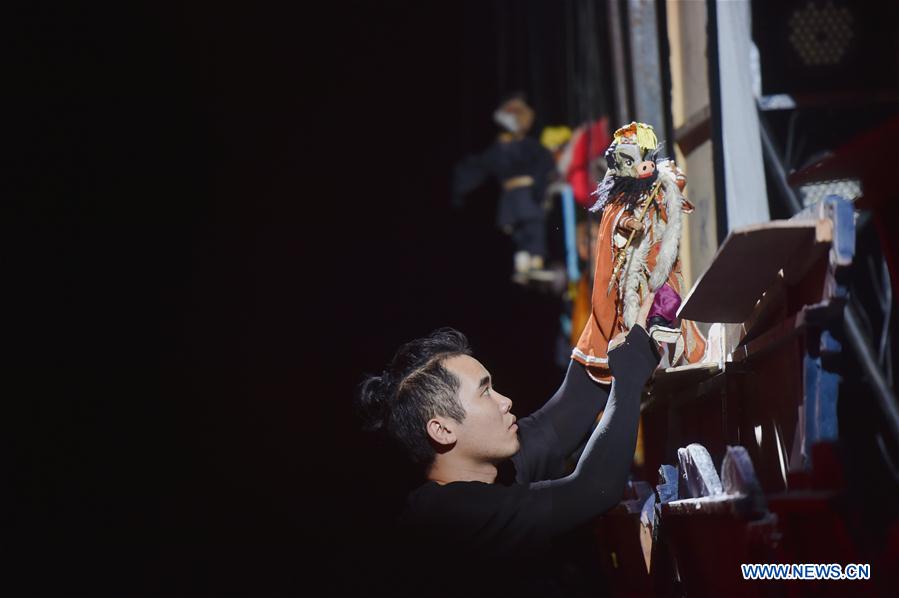 CHINA-FUJIAN-PUPPET-YOUNG ACTORS (CN)