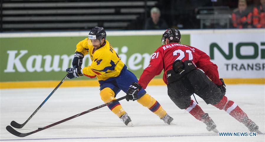 (SP)LITHUANIA-KAUNAS-ICE HOCKEY-IIHF-WORLD CHAMPIONSHP-DIVISION I