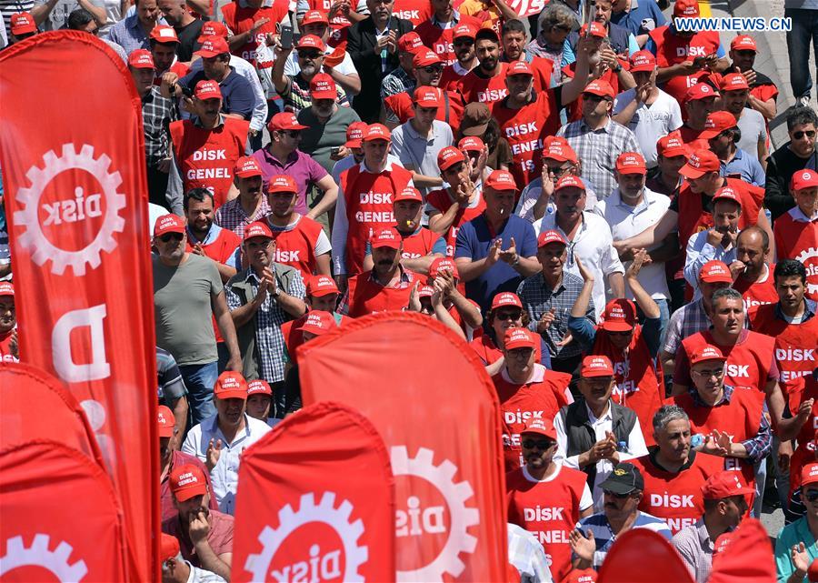 TURKEY-ANKARA-INT'L WORKERS' DAY-MARCH