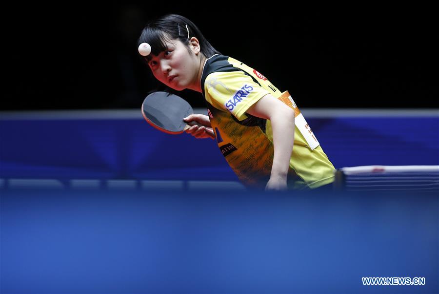 (SP)SWEDEN-HALMSTAD-ITTF WORLD TEAM CHAMPIONSHIPS 2018-WOMEN'S FINAL-CHN VS JPN