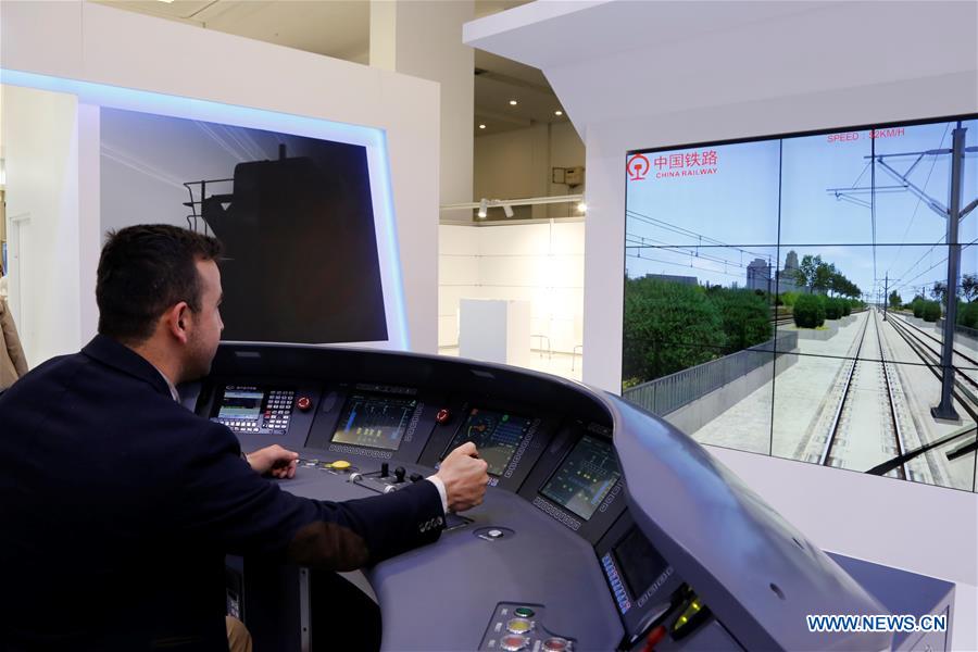 TURKEY-ANKARA-HIGH SPEED RAIL-EXHIBITION