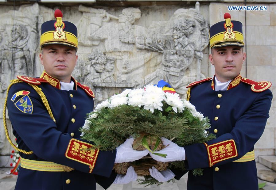 ROMANIA-BUCHAREST-VICTORY DAY-CEREMONY