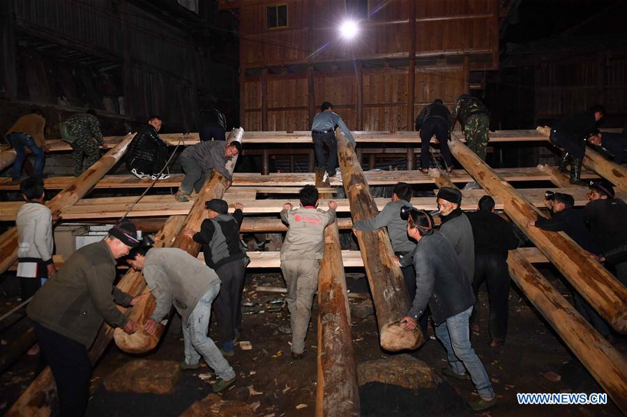 CHINA-GUANGXI-MIAO VILLAGE-NEW BUILDING (CN)