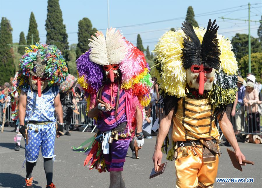 PORTUGAL-LISBON-IBERIAN MASK-FESTIVAL