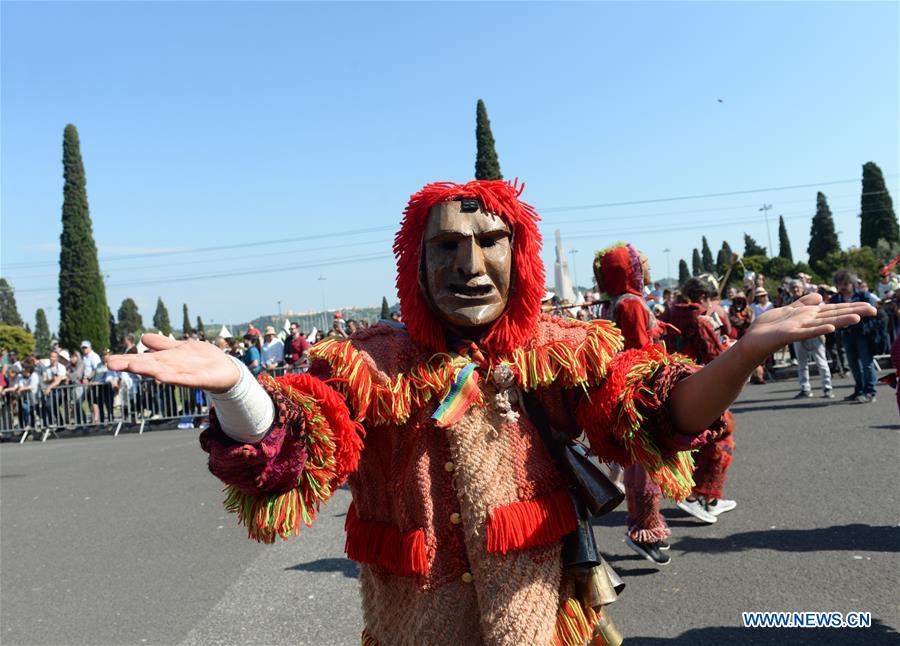 PORTUGAL-LISBON-IBERIAN MASK-FESTIVAL