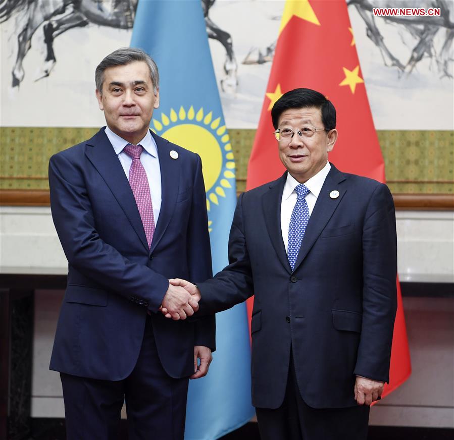 CHINA-KAZAKHSTAN-ZHAO KEZHI-MEETING (CN)