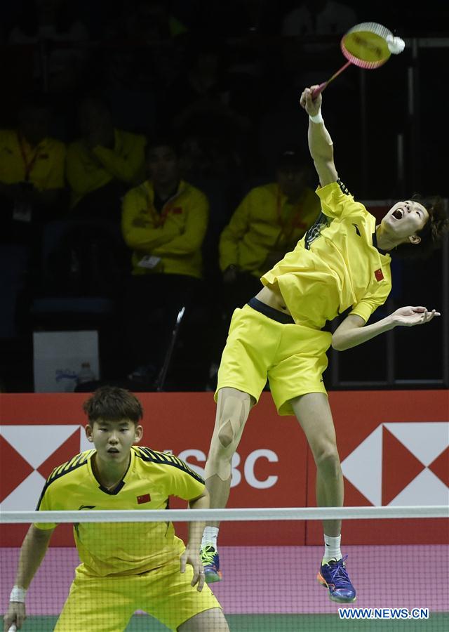 (SP)THAILAND-BANGKOK-BADMINTON-THOMAS CUP