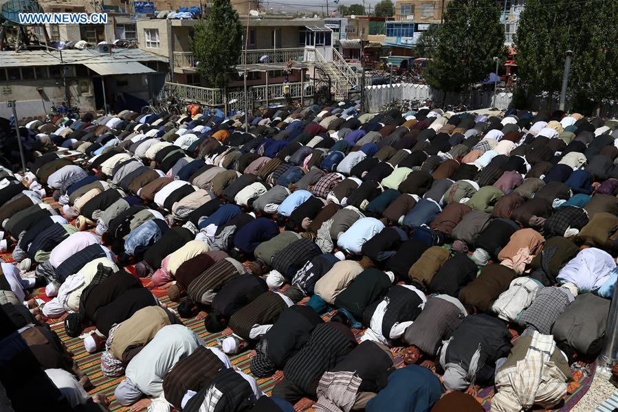 AFGHANISTAN-GHAZNI-PRAYING-RAMADAN