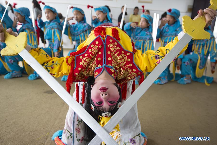 #CHINA-JIANGSU-NANTONG-EDUCATION-PEKING OPERA (CN)