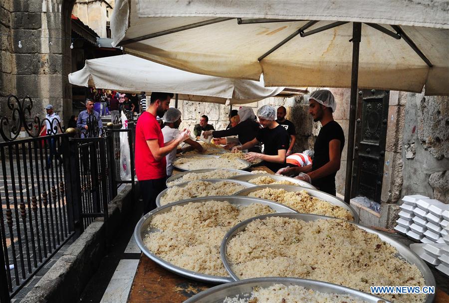 SYRIA-DAMASCUS-CHARITY-KITCHEN