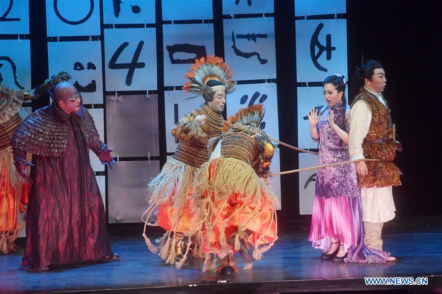 CHINA-BEIJING-ART-MOZART-OPERA-"DIE ZAUBERFLOETE"-PERFORMANCE (CN)