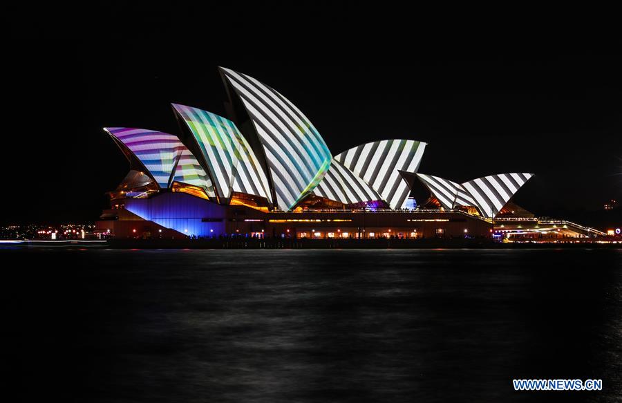 AUSTRALIA-SYDNEY-VIVID SYDNEY LIGHT SHOW