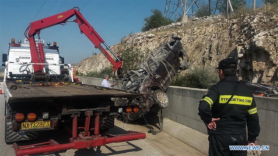 GREECE-KAVALA-CAR ACCIDENT