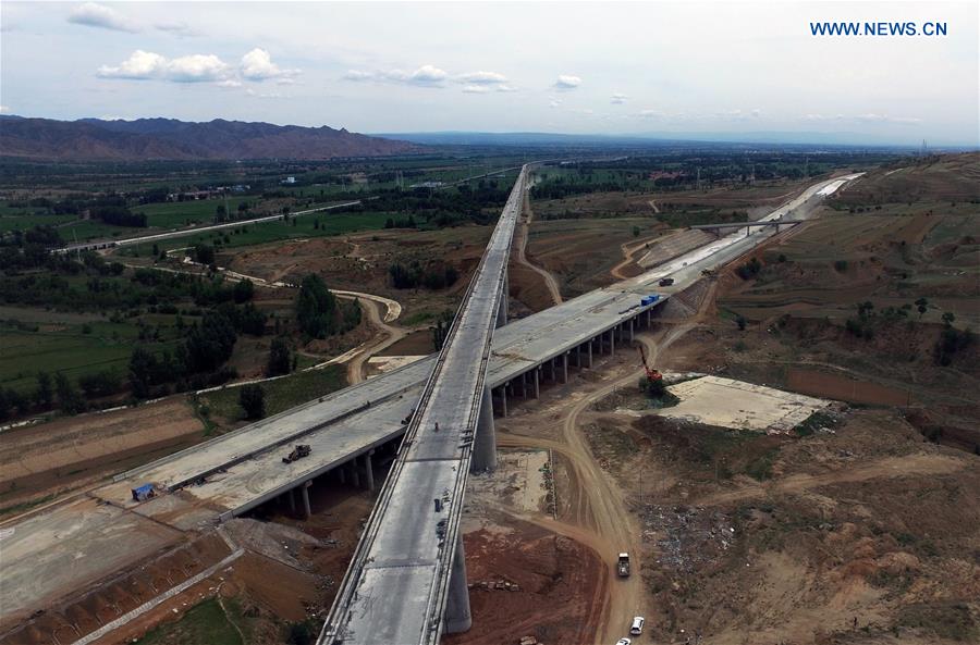 CHINA-HEBEI-DATONG-ZHANGJIAKOU HIGH-SPEED RAILWAY-CONSTRUCTION (CN)