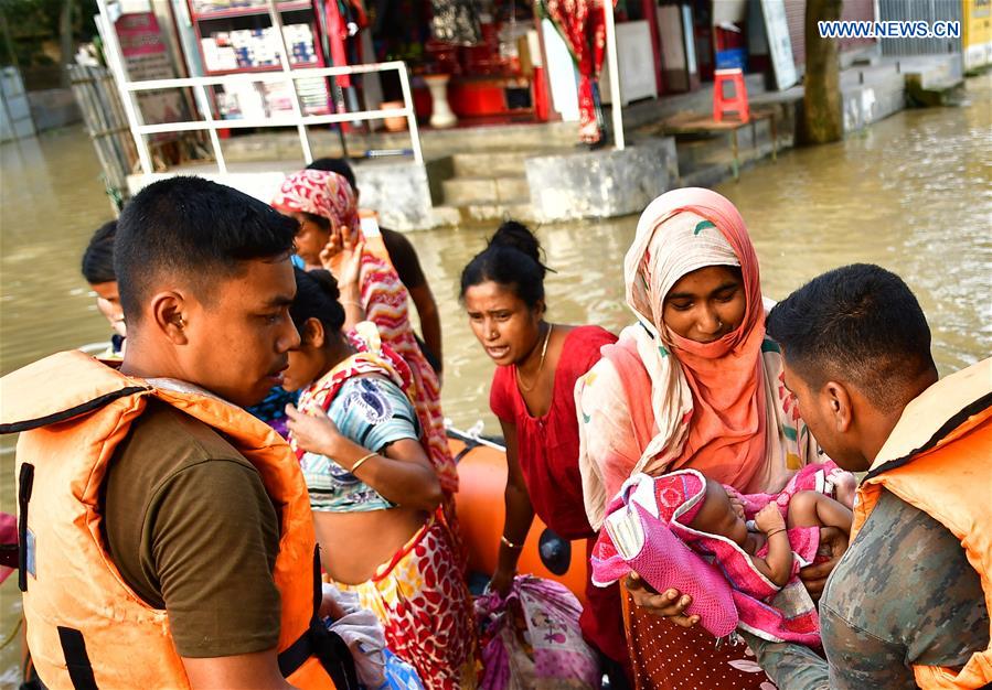 INDIA-TRIPURA-FLOOD